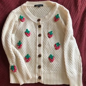 Beauty by the Bushel Strawberry Cardigan 🍓